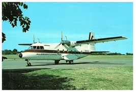 Nord 262 Allegheny Airlines Comfortable Commuter Operated by Ransome AirPostcard - £10.08 GBP