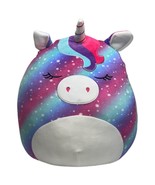 Squishmallow Kimia Rainbow Unicorn Plush Stuffed Animal 16&quot; Kellytoy Pur... - £17.57 GBP