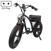 BEZIOR XF001 Retrò Electric Bicycle, 20&quot;Tires, IP54, 5 Shimano Shift, 1000W, LED - £1,036.09 GBP