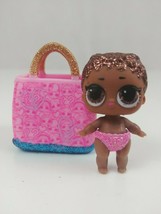 LOL Surprise Doll Glitter Series Secret Agent Lil Sister Baby With Glitter Bag - £9.99 GBP