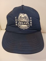 Vintage Minneapolis Police Federation Cops Care Snapback Cap Hat READ DESCRIP - $19.79