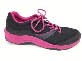 Vionic 43Kona 8552 Womens Size 9 Black/Pink Comfort Walking Sneakers Shoes EUC - £23.55 GBP