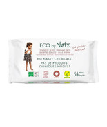 Naty Baby Cleansing Wipes For Body Sensitive Organic Unscented 56 pcs  - £15.90 GBP