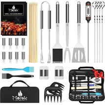 Grill Accessories, Premium 75Pcs Stainless Steel Grill Tools With Spatula, Grill - £43.49 GBP