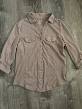 North Crest Button Down Shirt Size M - $10.99