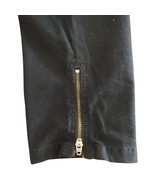 Cache Denim Pant Stretch Ankle Zipper Rhinestone Button Straight Leg New... - $53.61 CAD