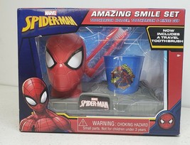 Marvel~Spider-Man~3pc~Amazing Smile Dental Hygiene Set - £20.81 GBP
