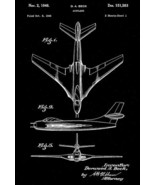 1948 - Goodyear Airplane #2 - D. A. Beck - Patent Art Poster - £7.98 GBP