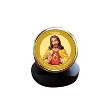 Lord Jesus Christ God Idol Photo Frame for Car Dashboard, Table Décor, office | - £21.18 GBP