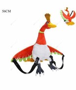 NEW HO-OH HO OH BACKPACK POKEMON BACK PACK FOR KIDS PLUSH ANIME SCHOOL BAG - $34.60