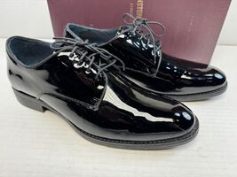 Johnston &amp; Murphy Lewis Plain Toe Black Patent Leather - Size 11M - €62,84 EUR