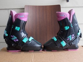 Vintage SALOMON SX 72 Rear Entry Alpine Downhill Ski Boots Men Size US 9.0 - $69.99