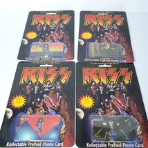 Kiss Lot of 4 Different  Kollectible Prepaid Phone Cards #7 #8 #9 #10 Ne... - £55.38 GBP