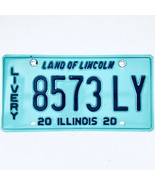 2020 United States Illinois Land of Lincoln Livery License Plate 8573 LY - $20.22 CAD