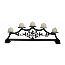 5 Candle Fireplace Pillar in 4 Designs - $84.85+