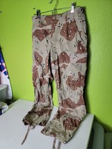 US Color Desert Chocolate Chip Camo BDU Pants Trousers Small Short 1991 - £77.08 GBP