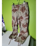 US Color Desert Chocolate Chip Camo BDU Pants Trousers Small Short 1991 - £76.74 GBP