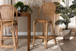 Veneto Natural Rattan Bar Stool - $298.00