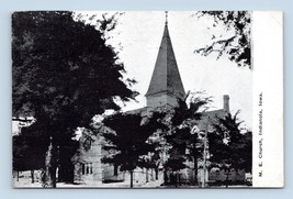Methodist Episcopal Church Indianola Iowa IA 1910 DB Postcard P12 - £3.84 GBP