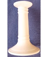 white porcelan candlestick vintage Colonial style classic - £11.17 GBP