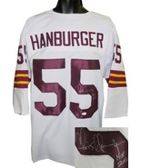 Chris Hanburger signed White TB Custom Stitched Pro Style Football Jerse... - £93.26 GBP
