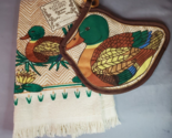 Vintage Mallard Duck KitchenTowel Potholder Set RA Briggs The Kitchen Sh... - £21.88 GBP