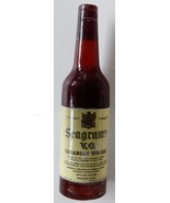 miniature Seagram&#39;s whisky bottle plastic dummy advertising premium vint... - £11.08 GBP