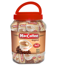 ORIGINAL MACCOFFEE INSTANT COFFEE 3in1  18G x 50 Individual bags Made in... - $43.55