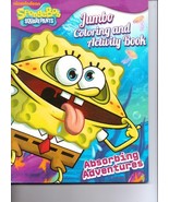 SpongeBob SquarePants Jumbo Coloring &amp; Activity Book ~ Absorbing Adventu... - £5.49 GBP