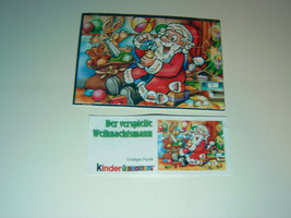 Kinder - 2000 Der Verspielte Weihnachtsmann - puzzle - surprise egg - £1.57 GBP