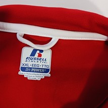 Russell Athletic Dri-Power BCAA Men's Red Polo Shirt Short Sleeve Size 2XL image 3