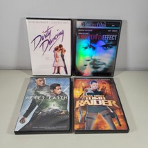 DVD Lot of 4 Lara Croft Tomb Raider, Butterfly Effect, Dirty Dancing, After Math - £12.75 GBP