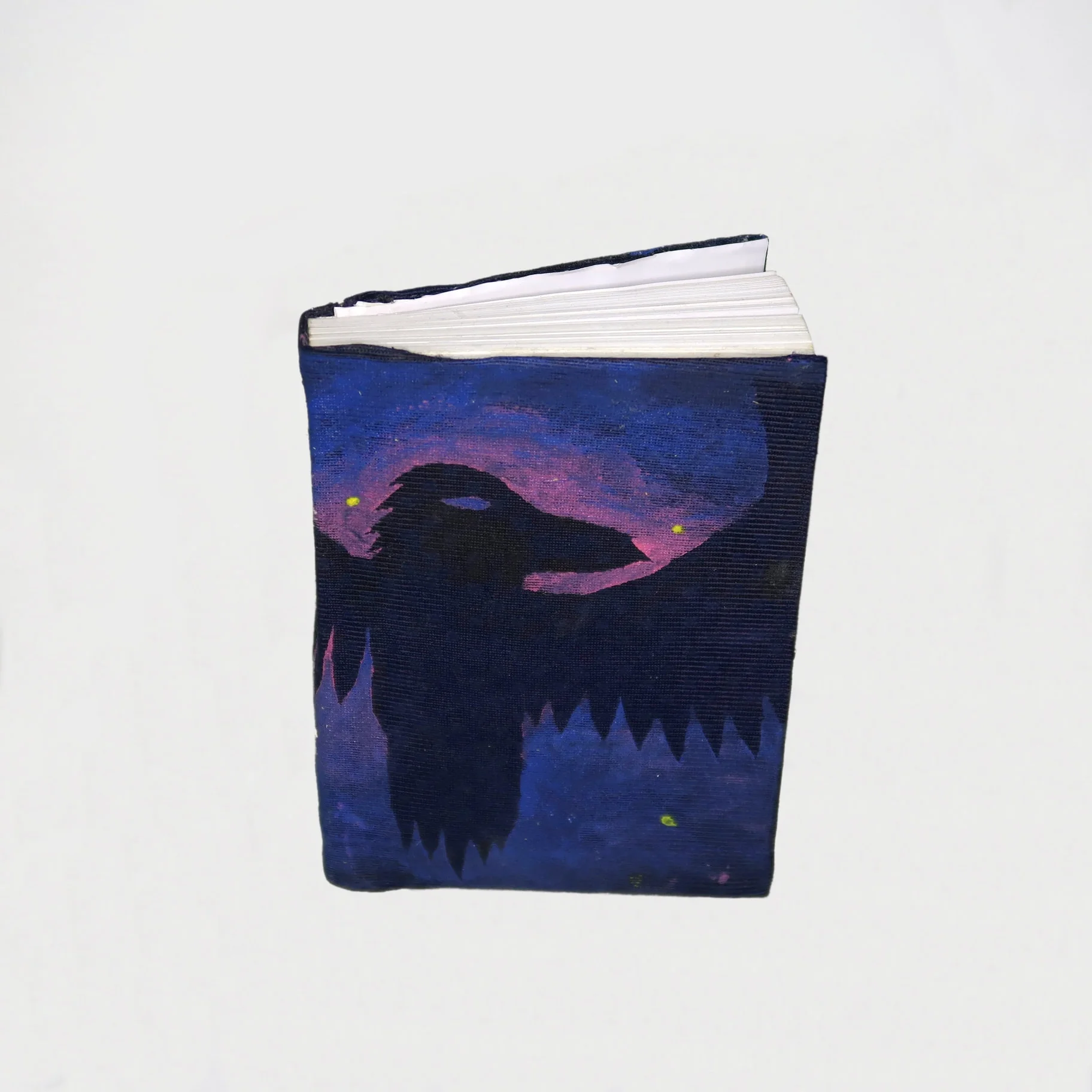 Galaxy Bird Fabric Journal - $18.00