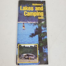 Vintage 1988 Oklahoma&#39;s Lakes &amp; Camping Guide Travel Maps Ephemera - £13.34 GBP