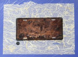 An item in the Art category: Chanel License Plate Print By Fairchild Paris LE 4/50