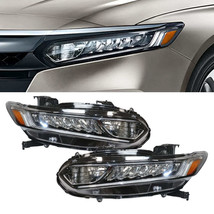 LED Headlight Headlamp for 2018-2021 Honda Accord (Left + Right Pair) - £369.80 GBP