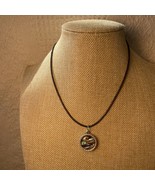 Premier Designs Jewelry Silver Ephesians 4: 2-3 Necklace WOMEN Brown Lea... - £13.26 GBP