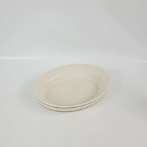 Vintage Lenox Temperware Cottonwood Oval Vegetable Bowl 9 1/8 Inch - $35.52