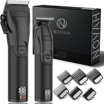 Professional Hair Clippers and Trimmer Kit for Men - Cordless Barber Clipper - £82.16 GBP