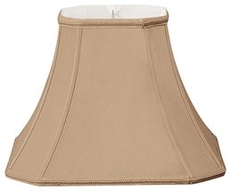 Royal Designs Square Cut Corner Designer Lamp Shade, Antique Gold, 8 x 16 x 12 - $77.17