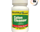 6x Bottles Healthy Sense Colon Cleanser Dietary Tablets | 24 Per Bottle - $16.96