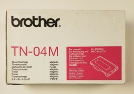 Brother TN-04M Magenta Toner. New, Unopened And Genuine. - $29.00