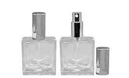 Perfume Studio Empty Perfume Spray Atomizer Bottle - Clear Durable Glass (Set of - $14.99