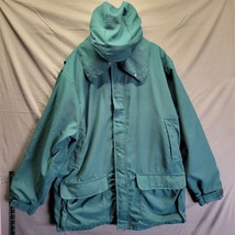 Vintage LL Bean Maine Warden&#39;s Parka Mens XL Tall Green With Gore-Tex Th... - £106.51 GBP