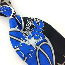 RM STYLE TIE  BLUE Orlando Magic Basketball Sports Silk Necktie IN13-162... - $15.83