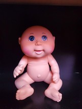 2015-16 Cabbage Patch Kids Blue Eyed BABY - Nude Vinyl 9&quot; Doll - $9.46