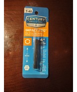 Century Drill&amp;Tool #66240 T-40 Impact Pro Torsion Screwdriver Bits - $14.74 CAD