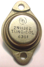 1-5 NOS Tung-Sol Elec 2N1136B PNP Power Transistor Vcbo 80V 6A TO-3 NTE-179 - £6.95 GBP