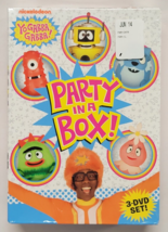 New Yo Gabba Gabba Party in a Box 3 DVD Set Nickelodeon 2011 Sealed - £35.41 GBP