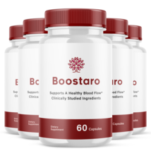 (5 Pack) Boostaro, Boostaroo Male Virility Blood Flow Supplement (300 Capsules) - £87.92 GBP